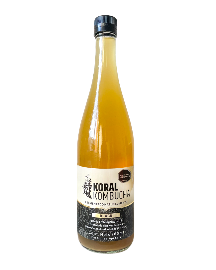 Caja de Kombucha Black 760ml